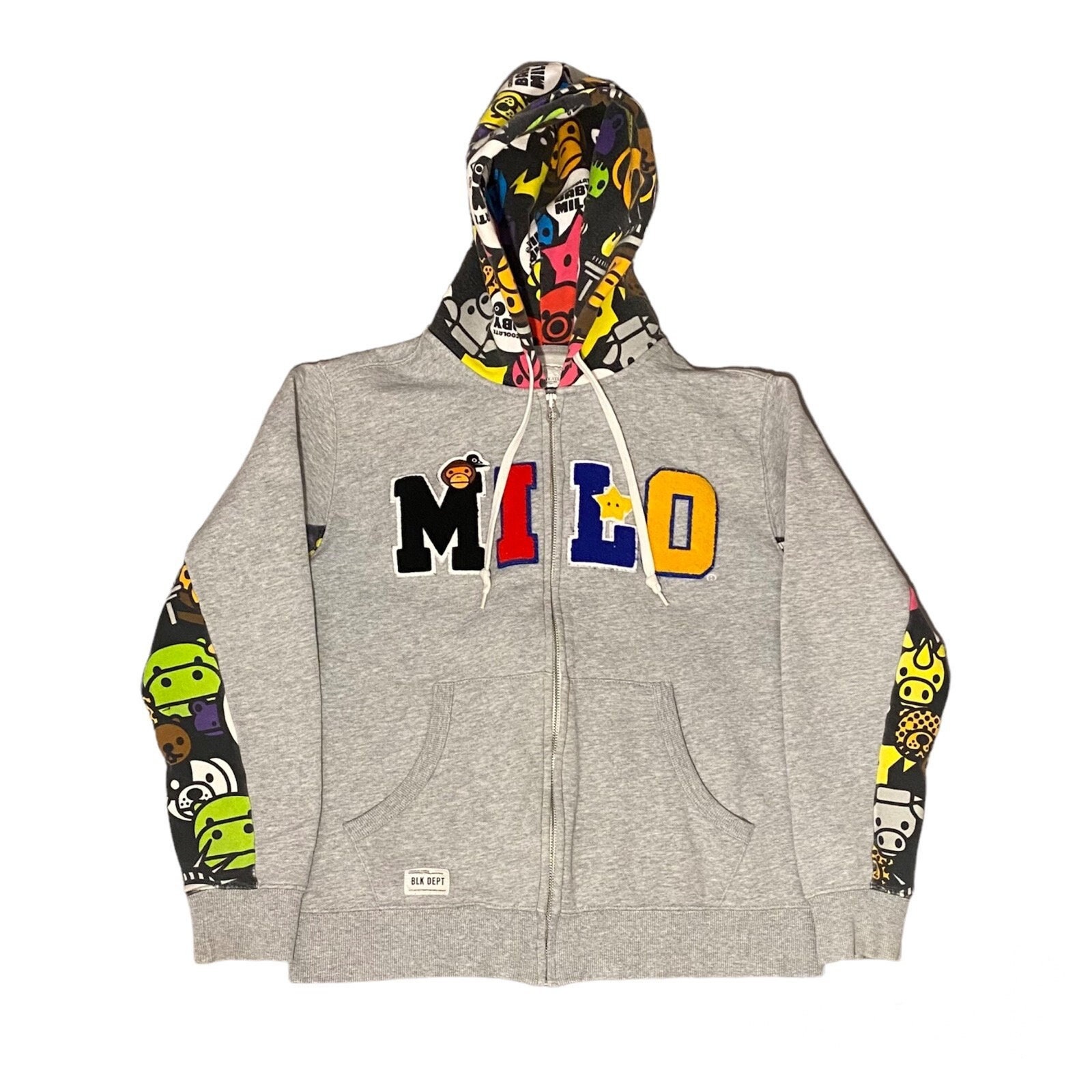 A Bathing Ape Womens Milo Knit Cropped Cardigan (ivory)