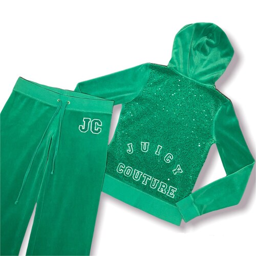 Blue Juicy Couture Velour Tracksuit 