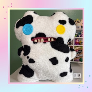 Fuggler Big Fugg CATCH ME Cow Print Gaptooth Mcgoo New With Tags