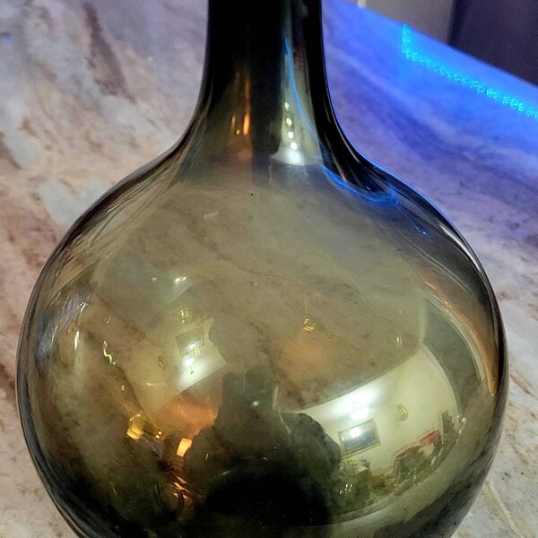 Swedish blown glass vase