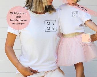 Iron-on transfers "MamaMini"