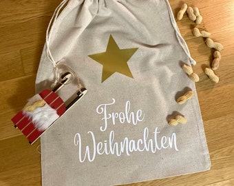 Christmas bags - various designs | personalized | Christmas | available with name | Santa Claus bags