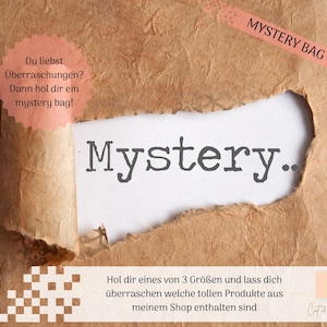 MYSTERY BAG | Överraskningspaket | Goodie Bag | Klistermärken och stryktransfers