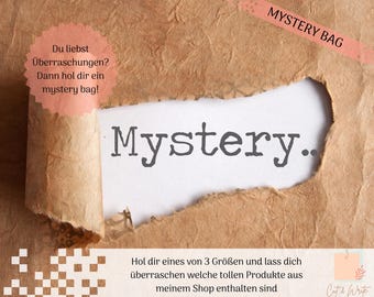 MYSTERY BAG | Surprise package | Grab bag | Stickers and iron-on transfers