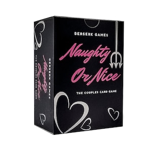Naughty Or Nice - Il gioco di coppia / Gioco divertente per la serata romantica / Spunti di conversazione e sfide civettuole / Giochi da bere per coppie / Idea regalo