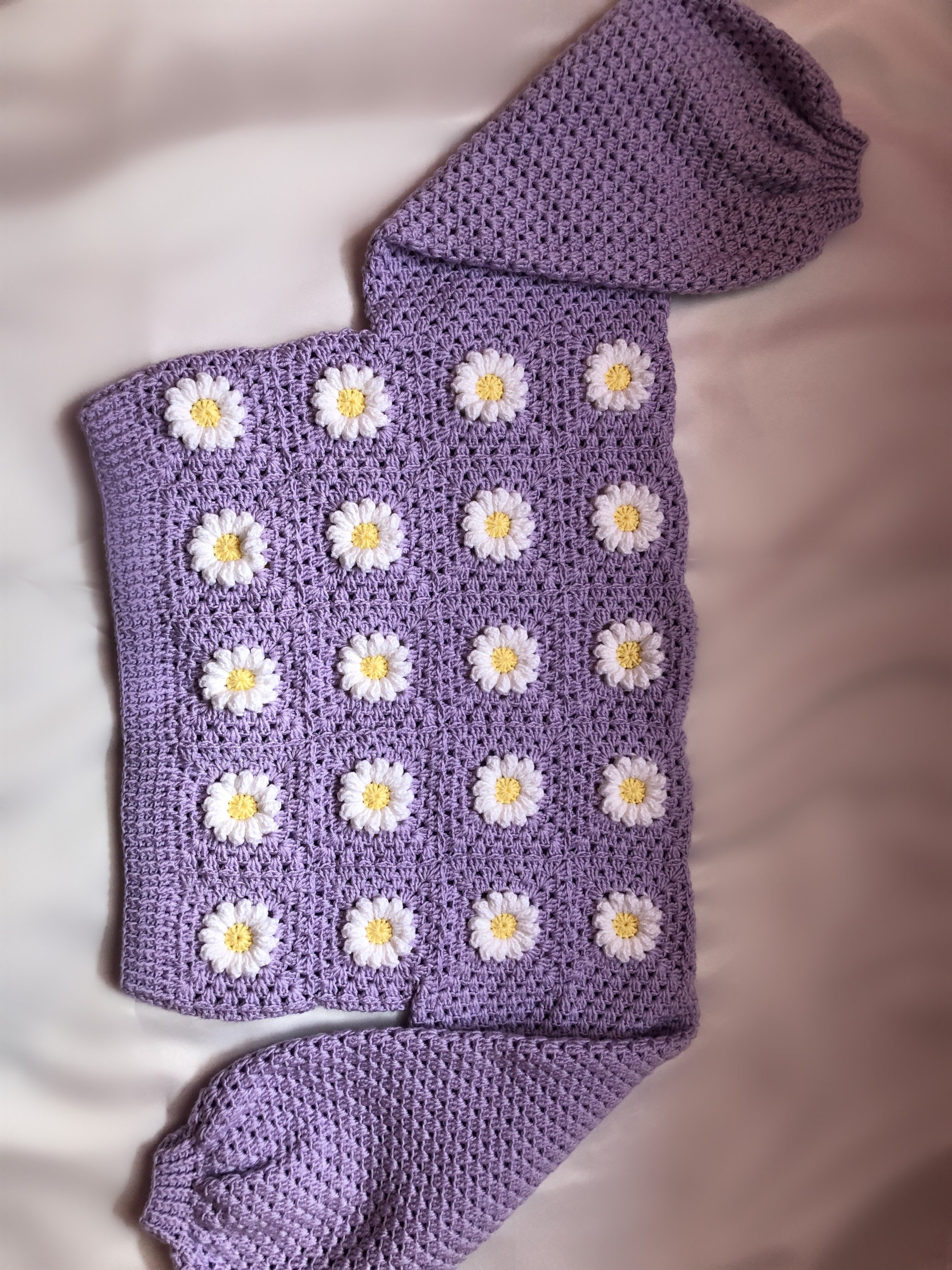 Cardigan With Flowers | Cardigan | Crochet Crop Flower Cardigan With Flowers | Cardigan | Crochet Crop Flower