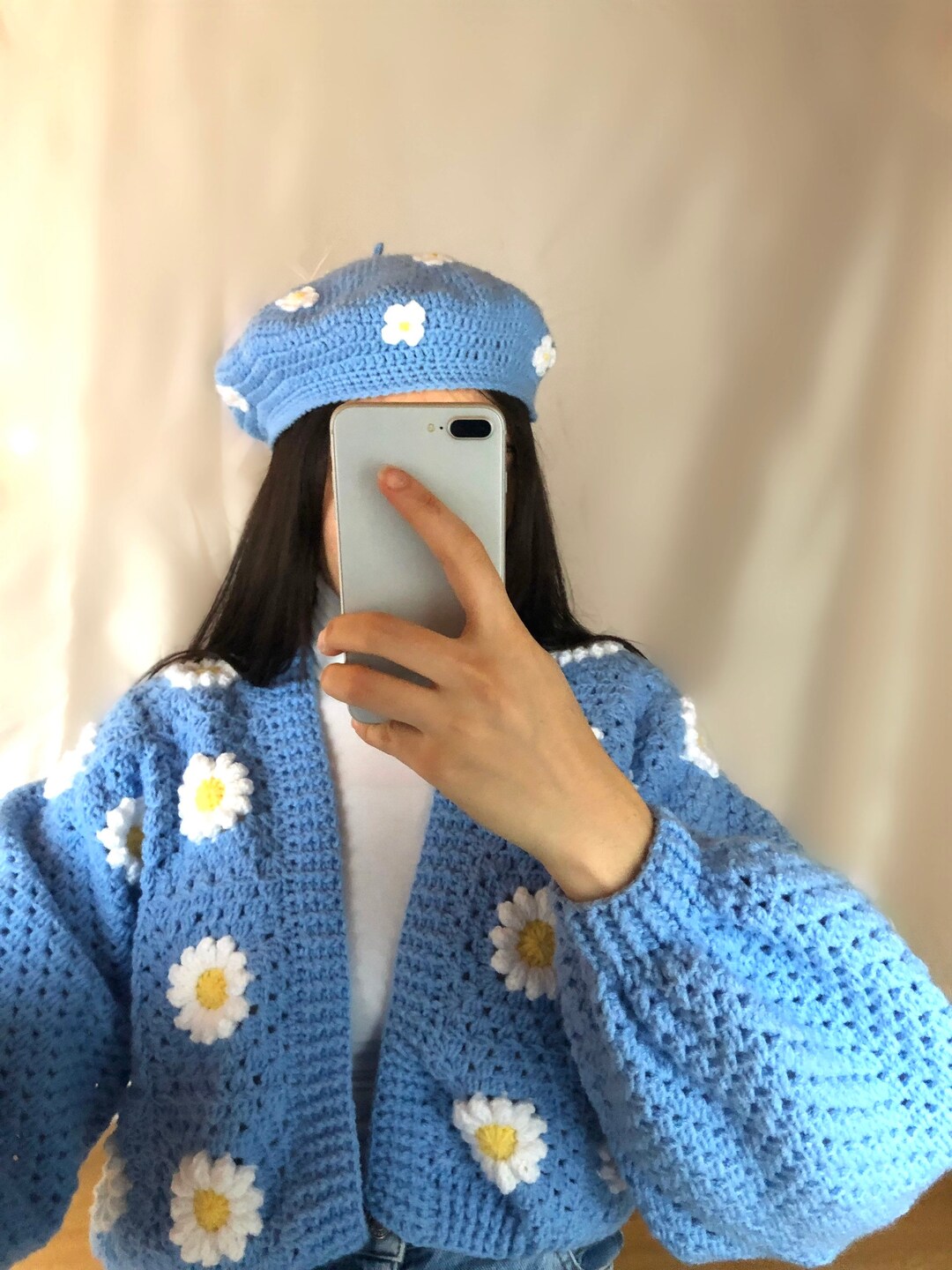Handmade Crochet Cardigan| Flower Cardigan| Cardigan With