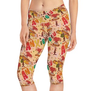 Anxiety Women&#39;s Capri Leggings