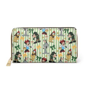 Portefeuille à glissière Mickey Le Magicien d'Oz