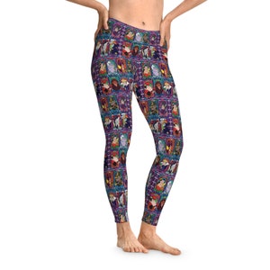 Villain's Women's Stretchy Leggings (AOP)