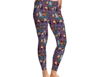 Villain's Women's Stretchy Leggings (AOP)