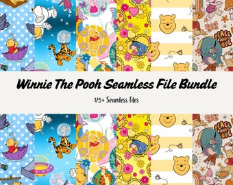 Winnie The Pooh Seamless Files, PNG