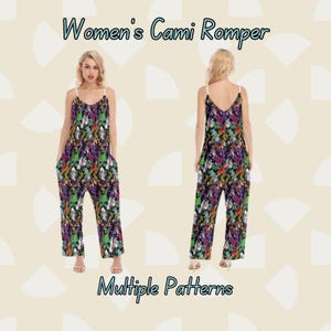 Disney Women&#39;s Loose Cami Jumpsuit