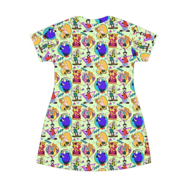 Goofy Movie Women's T-Shirt Dress image 3