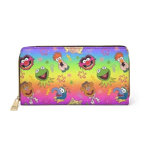 Cartera con cremallera de los Muppets