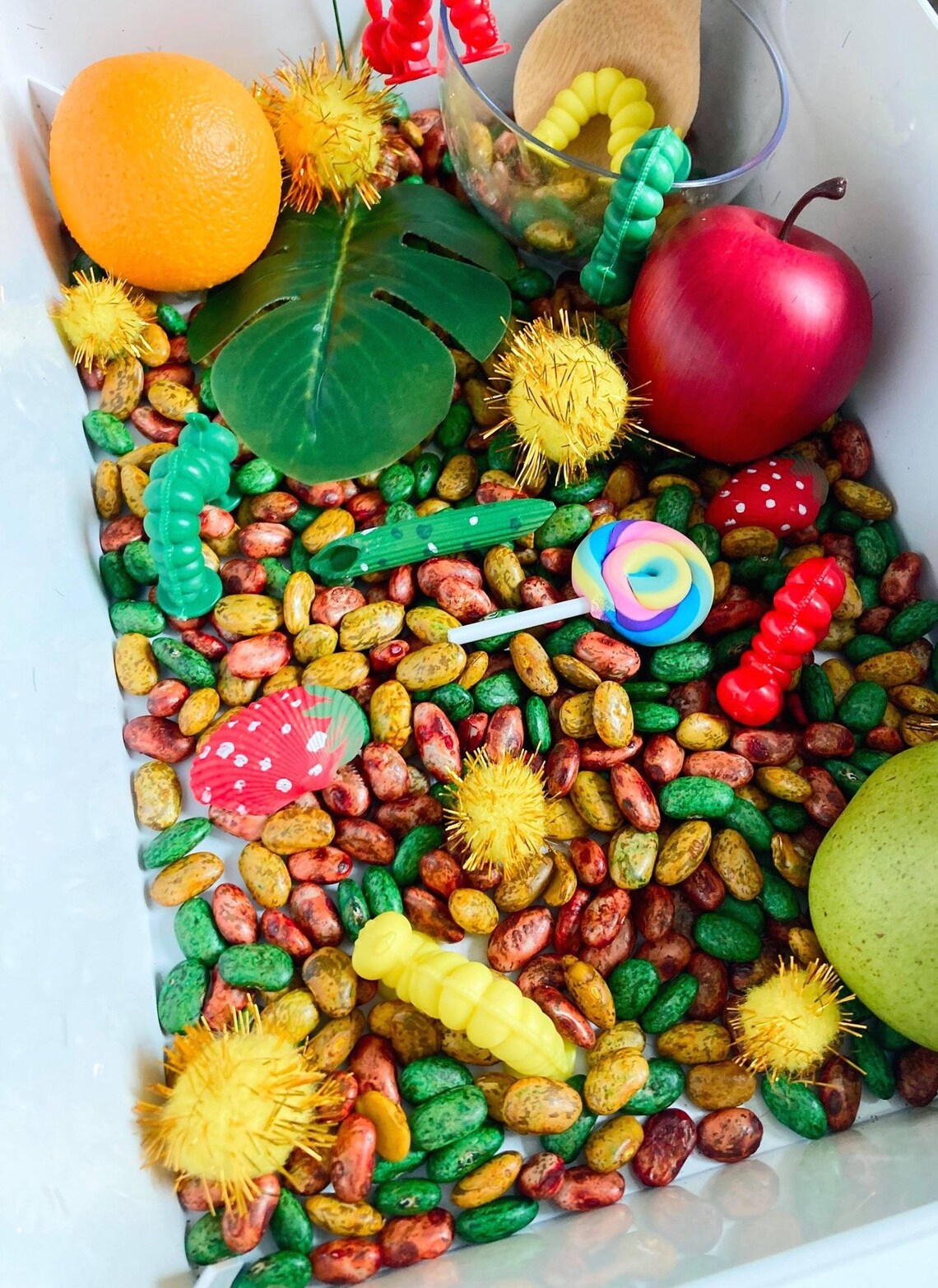 Hungry Caterpillar Sensory Bin Kit Etsy