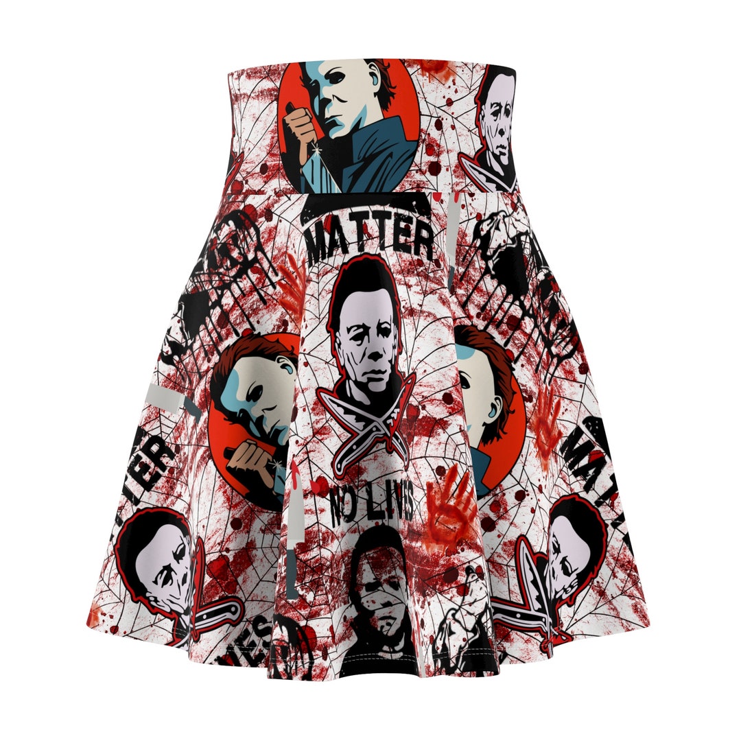 Michael Myers Women's Skater Skirt Etsy
