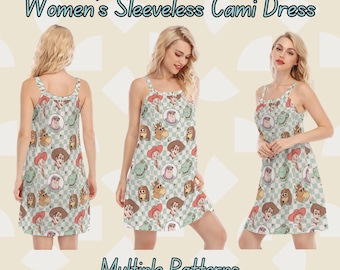 Disney Inspired Cami Dress | Spaghetti Strap Summer Dress | Lightweight Disney Vacation Beach Outfit