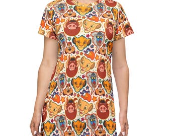 Lion King Women's T-Shirt Dress