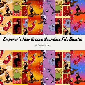 Emperors New Groove Seamless File Bundle