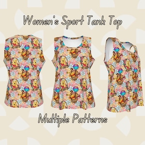 All Over Print Women&#39;s Tank Tops (Multiple Pattern Choices)
