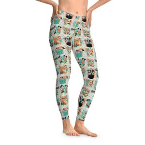Disneyland Women&#39;s Stretchy Leggings (AOP)