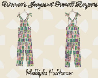 Disney jumpsuits met all-over print, overall, rompertjes
