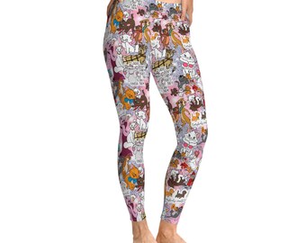 Leggings vintage Disney Alice au pays des merveilles adulte grand Etsy Canada
