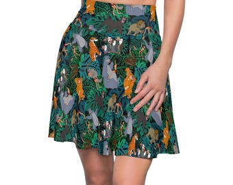 Jungle Book Women's Skater Skirts (multi-product listing)