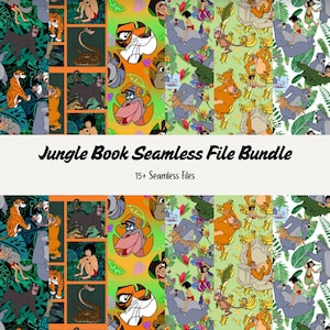 File senza soluzione di continuità del libro della giungla, PNG