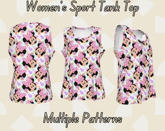 Disney Women&#39;s Sports Tank Tops