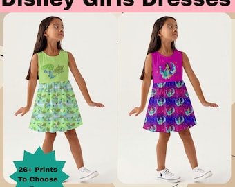 strapless open back dress Winnie-the-Pooh in Bloom Bamboo Twirl Dress – Little Crowns & Capes main image 1