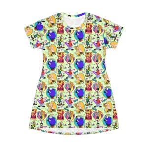 Goofy Movie Women's T-Shirt Dress image 2