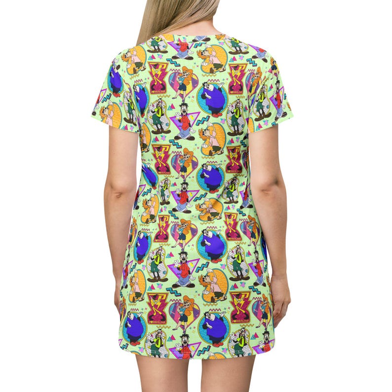 Goofy Movie Women's T-Shirt Dress image 4