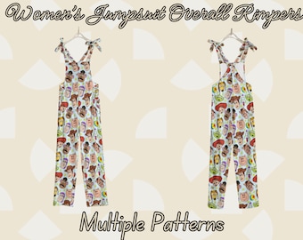Disney jumpsuits met all-over print, overall, rompertjes