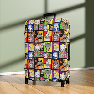 90s Cartoon Suitcase - Etsy