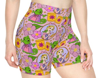 Tangled Women's Biker Shorts