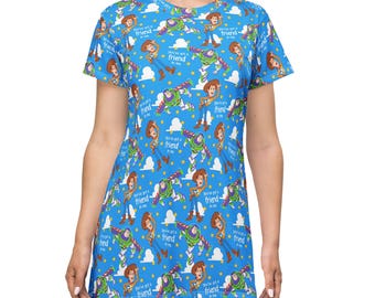 Toy Story Women's T Shirt Dress