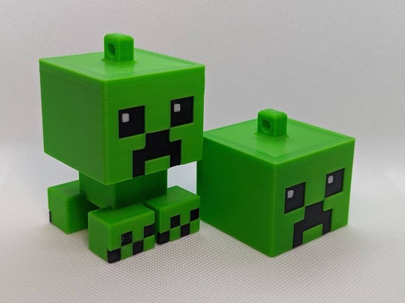 Glowing figurine Minecraft Creeper