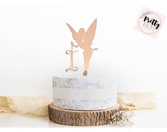 Tinkerbell cake topper, Baby shower cake topper, Birthday cake topper,