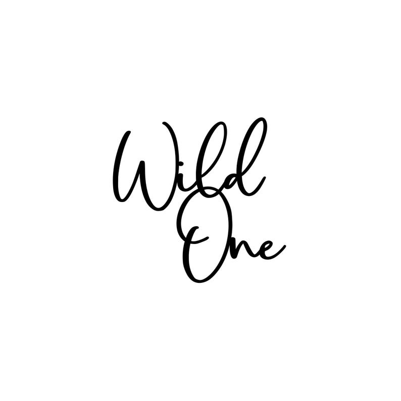 Wild One SVG | First Birhday SVG - Etsy