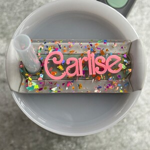 Stanley name plate topper • Stanley accessories • Personalized Stanley tumbler topper • 40oz 30oz 20oz Stanley topper