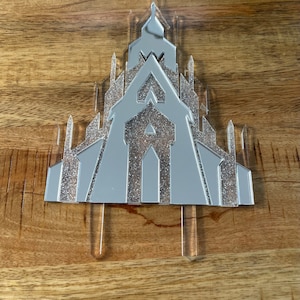 Frozen Cake Topper | Frozen Birthday party | Frozen castle cake topper | Winter birthday party | Winter wonderland wedding baby shower