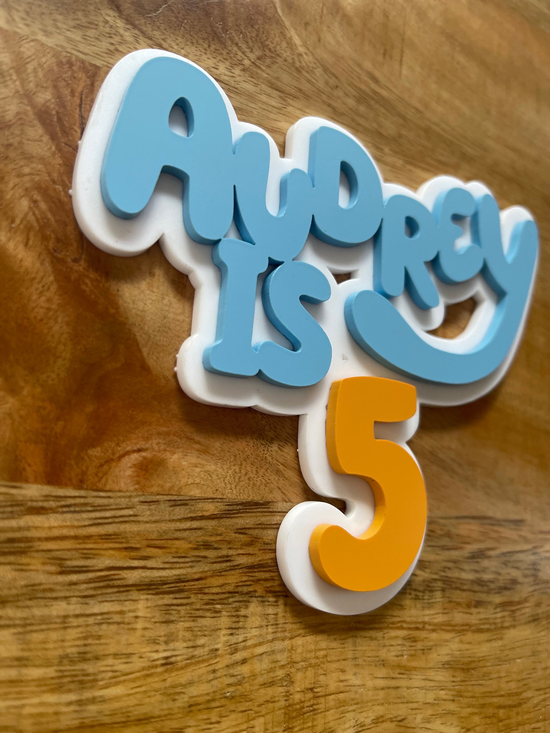 Bluey Cake Topper