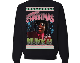 Chandail de Noël drôle et laid de Nukka, joyeux Noël