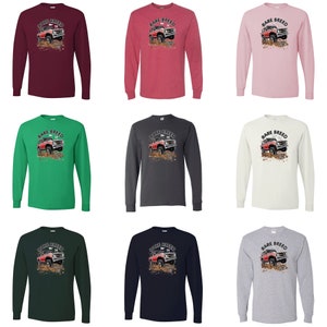 Ford rare breed 71 bronco truck classic cars and trucks graphic mens long sleeves