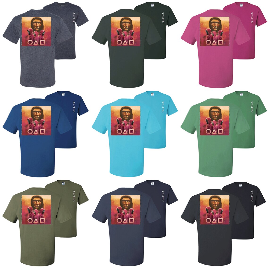 squid game shirt etsy