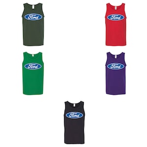 Ford rare breed 71 bronco truck classic cars and trucks graphic mens tank top