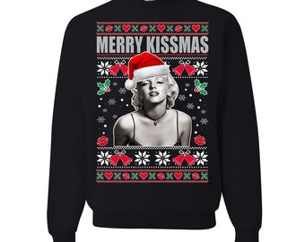 Merry Kissmas Ugly Christmas Sweater