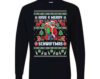 Passez un joyeux Noël Noël moche à manches longues